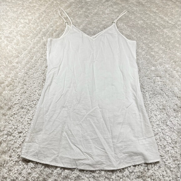 Apiece Apart Mini Dress Women's 4 White 100% Cotton Sleeveless Capsule Coquette - Picture 1 of 9